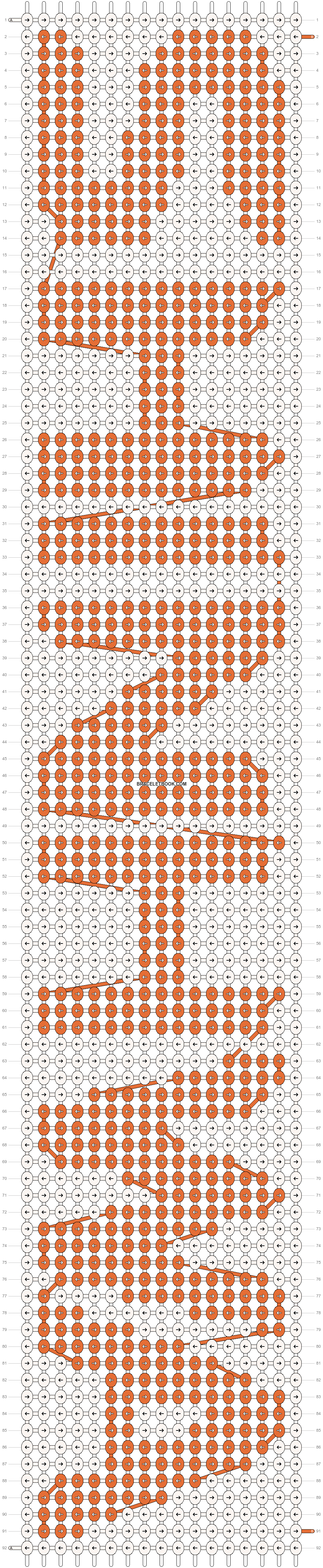 Alpha pattern #10436 pattern
