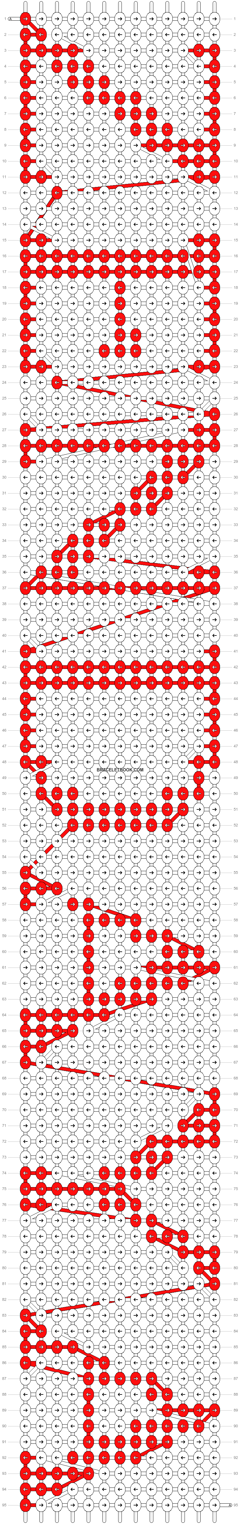 Alpha pattern #10524 pattern