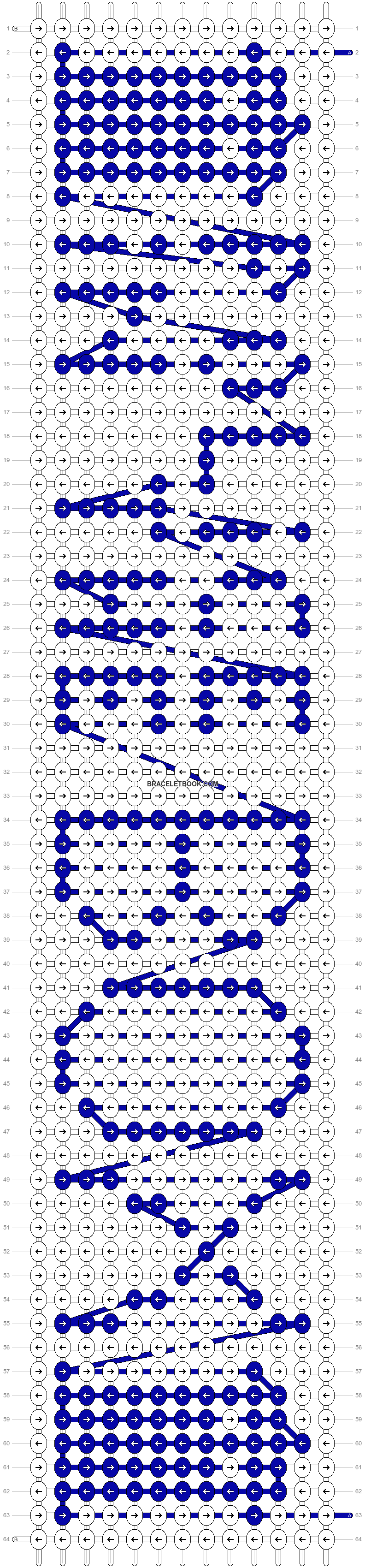 Alpha pattern #10642 pattern