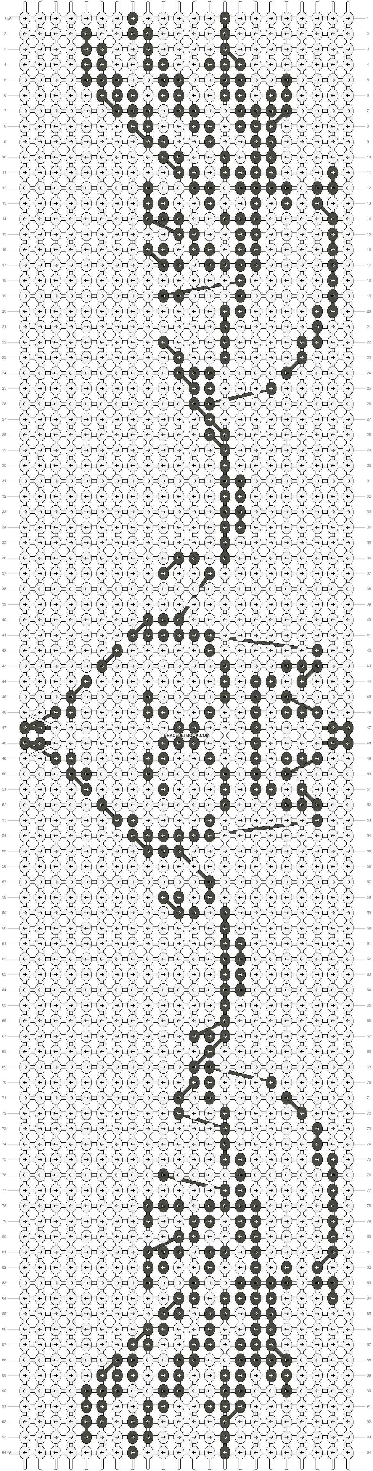 Alpha pattern #10646 pattern