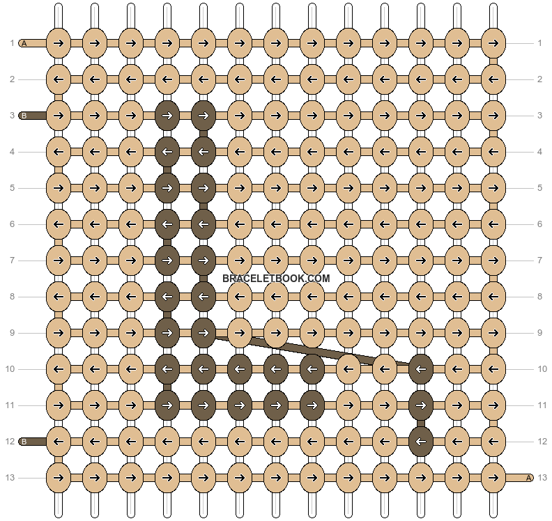 Alpha pattern #10956 pattern