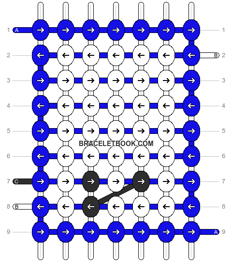 Alpha pattern #11039 pattern