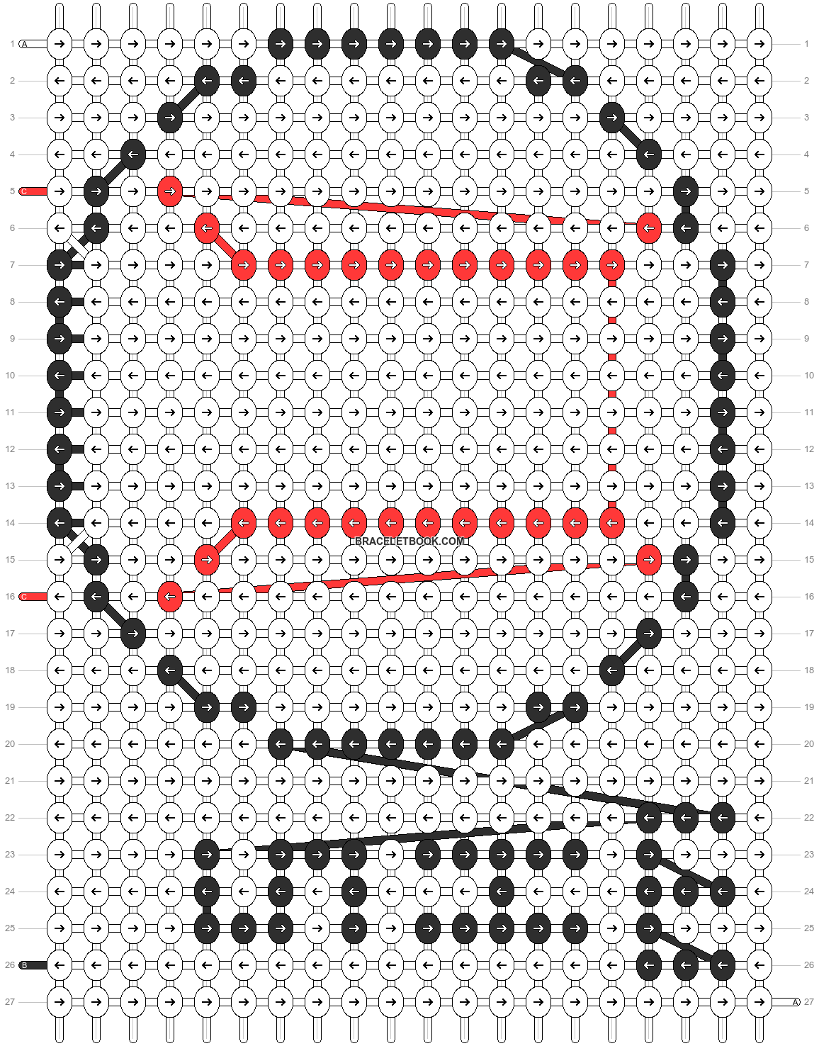 Alpha pattern #11072 pattern