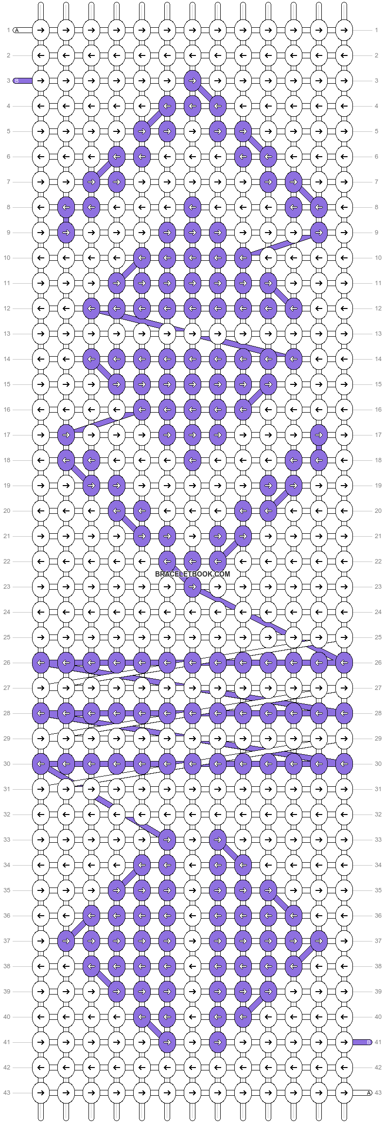 Alpha pattern #11343 pattern