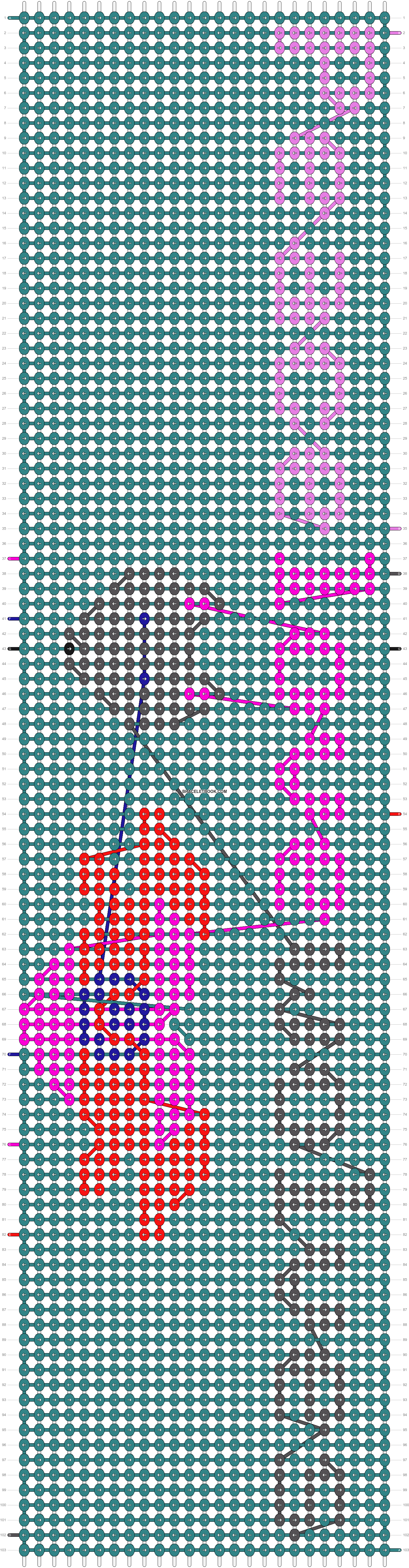 Alpha pattern #11346 pattern