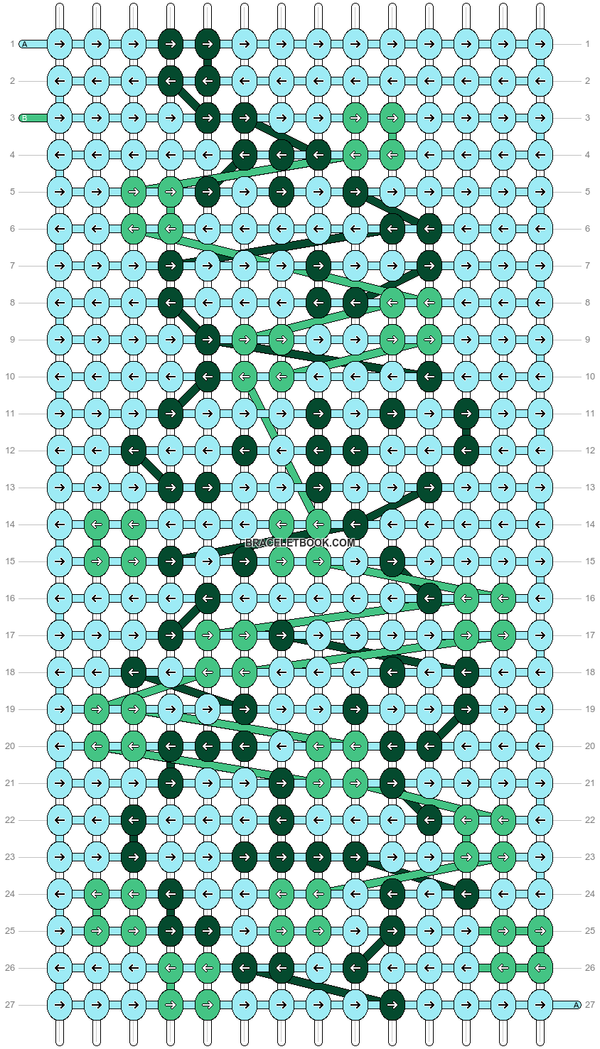 Alpha pattern #11467 pattern