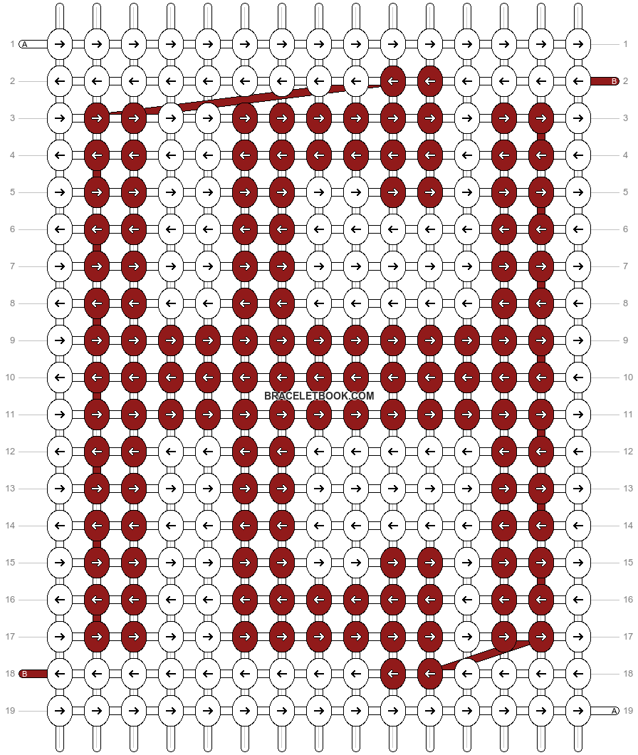Alpha pattern #11751 pattern