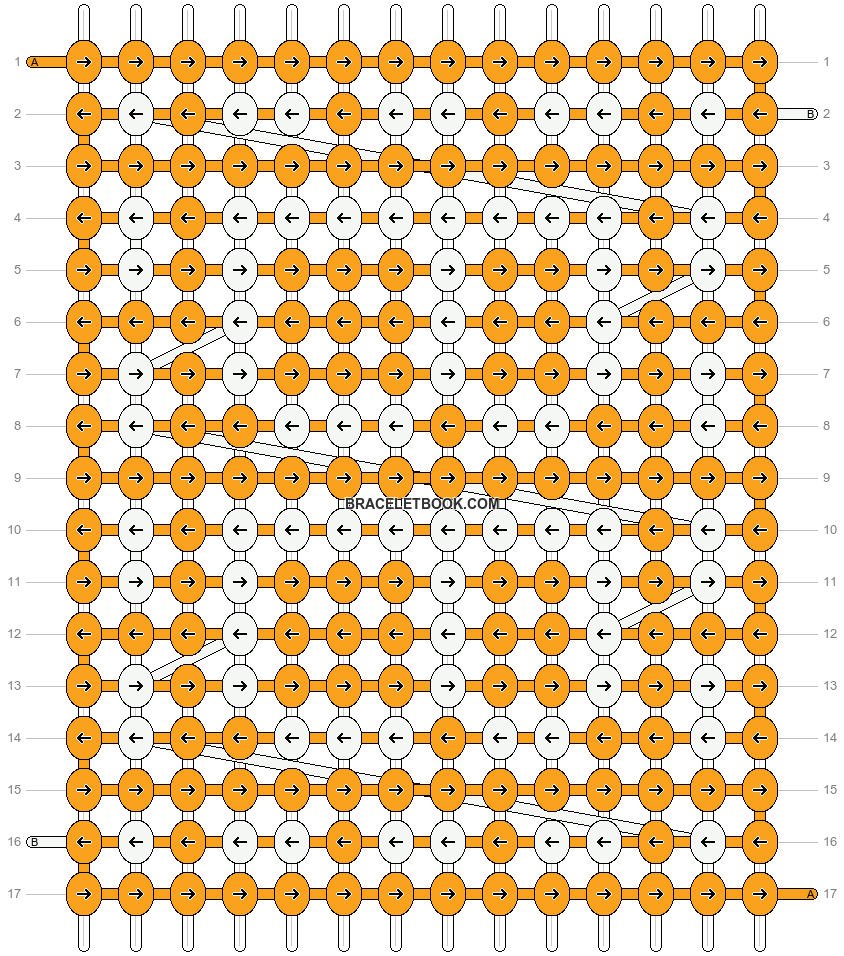 Alpha pattern #13000 pattern