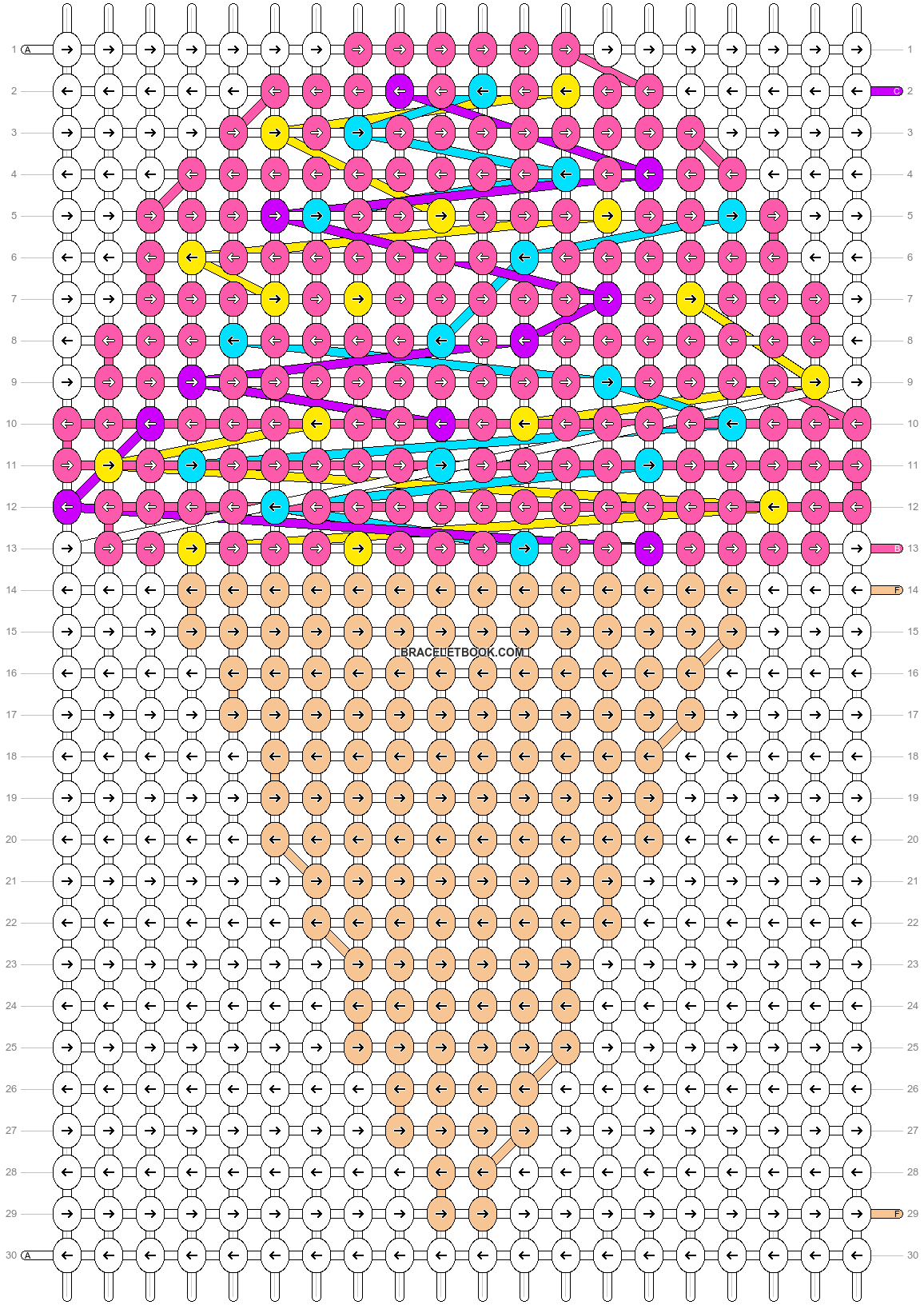 Alpha pattern #13061 pattern