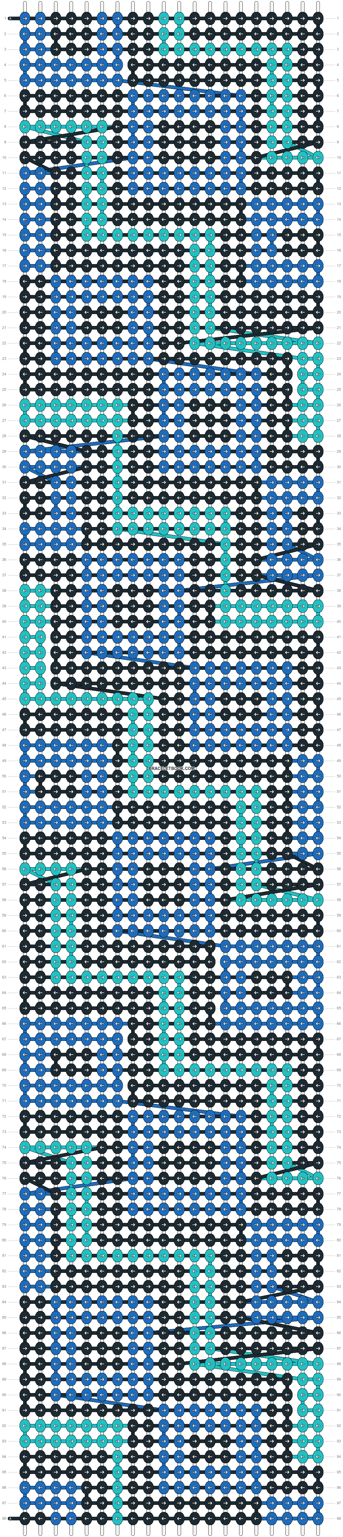 Alpha pattern #13167 pattern