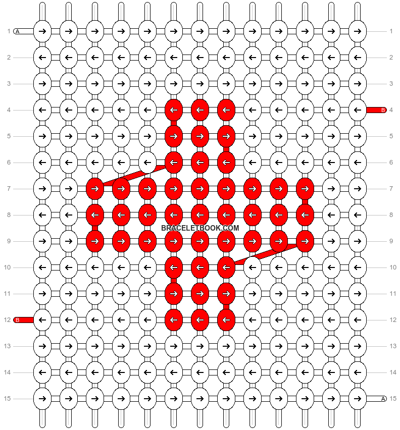 Alpha pattern #13190 pattern