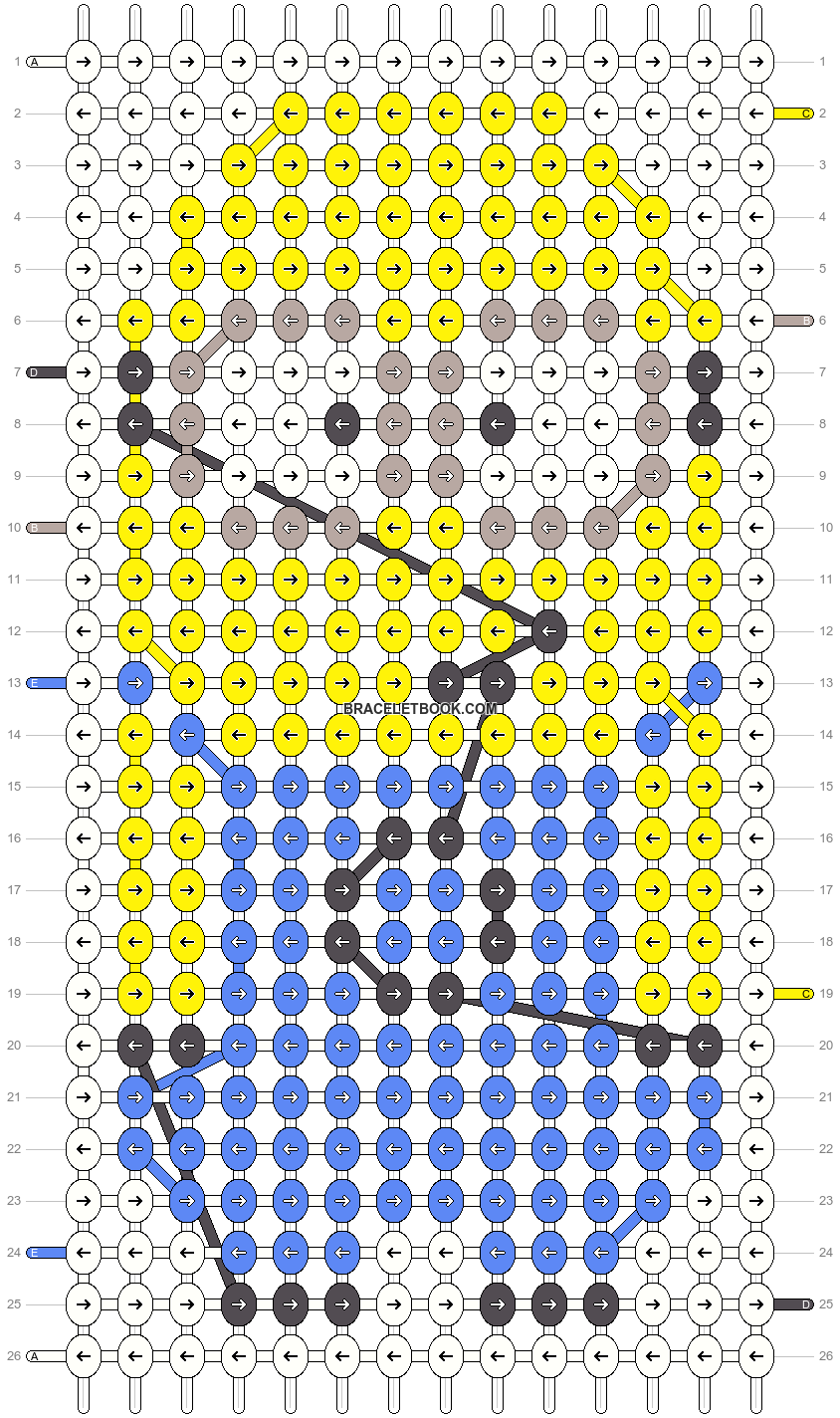 Alpha pattern #13203 pattern