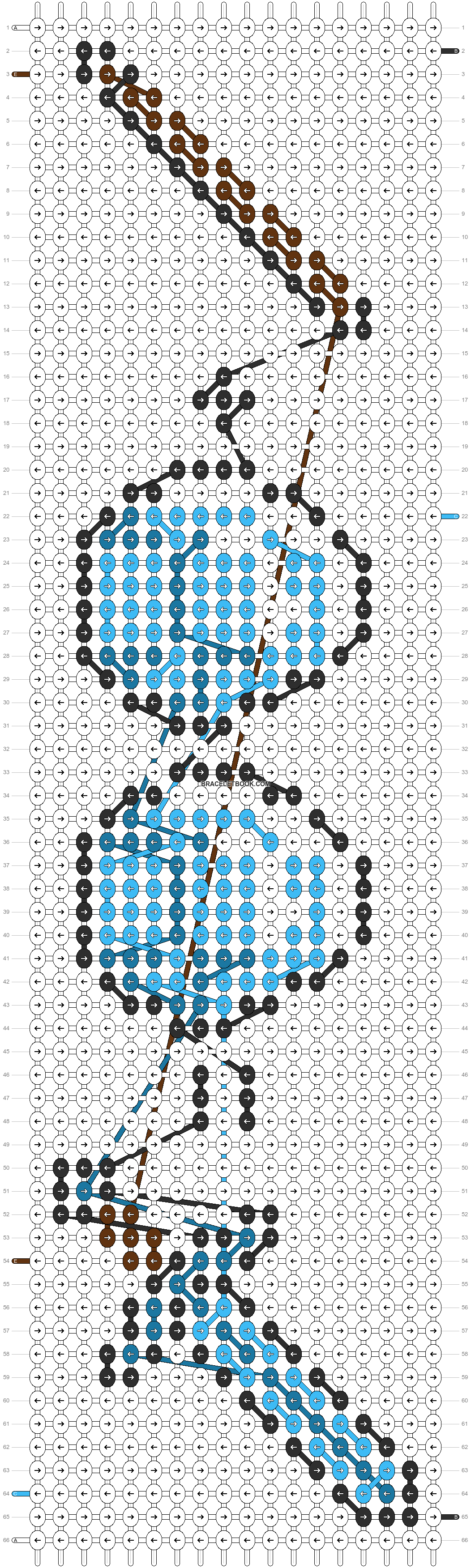 Alpha pattern #13250 | BraceletBook