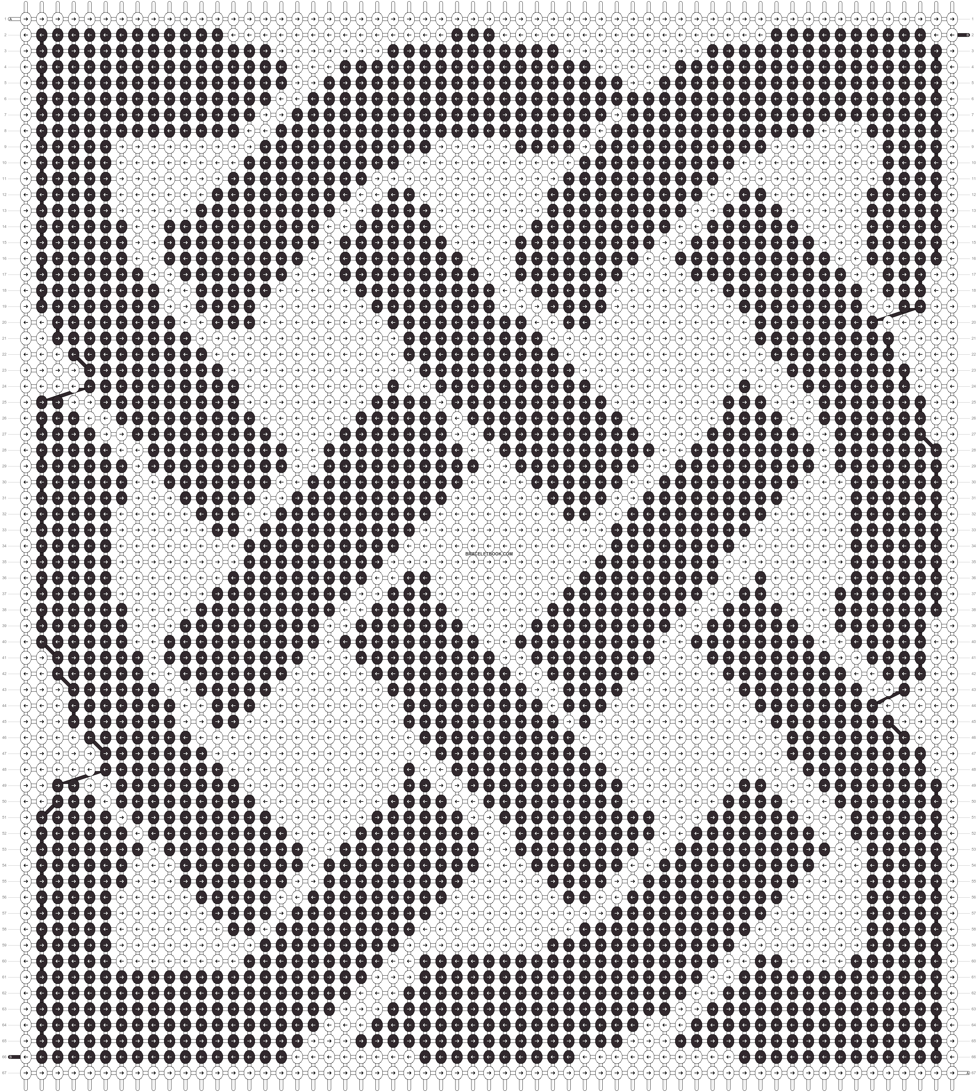Alpha pattern #13570 pattern