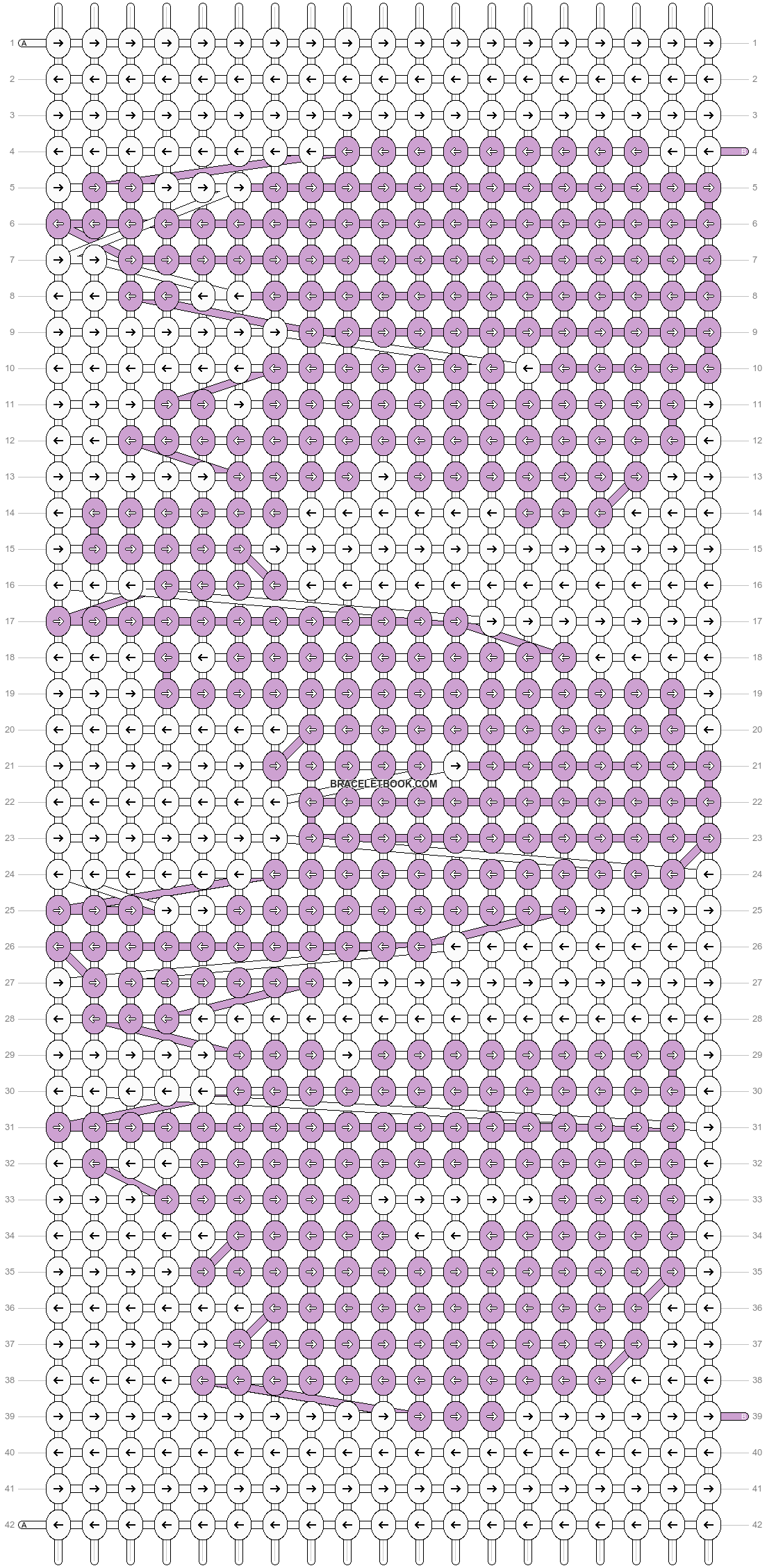 Alpha pattern #14003 pattern