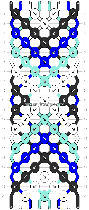 Normal pattern #14090 | BraceletBook
