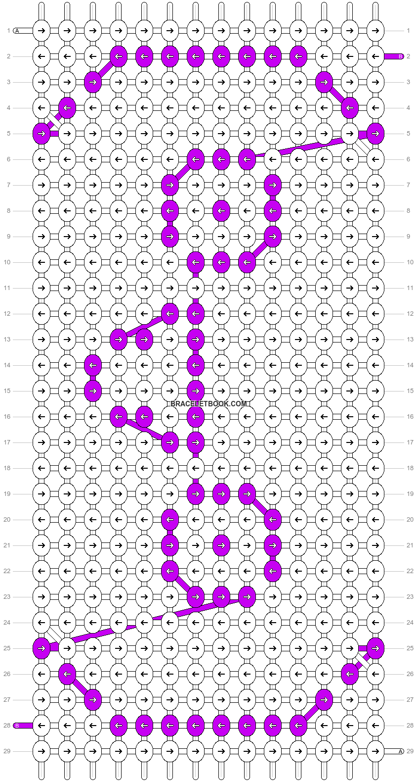 Alpha pattern #14115 pattern