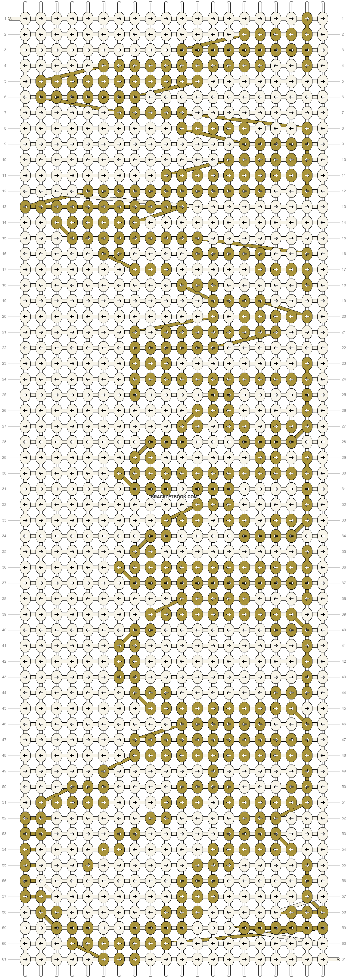 Alpha pattern #14424 pattern