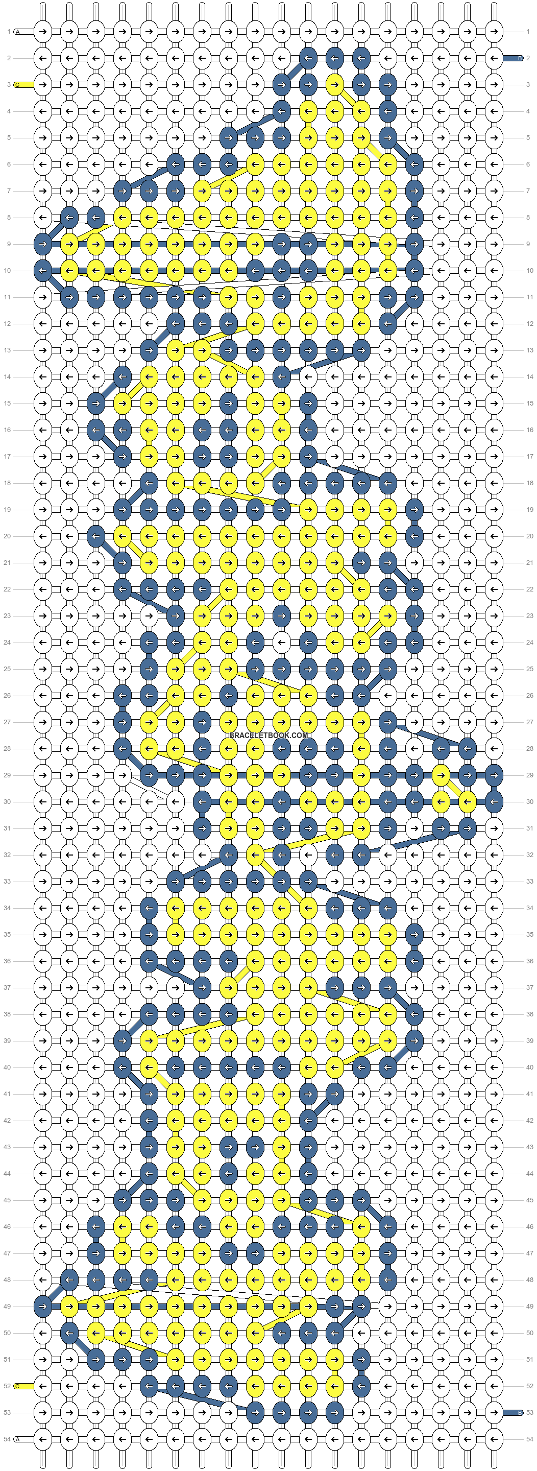 Alpha pattern #14554 pattern