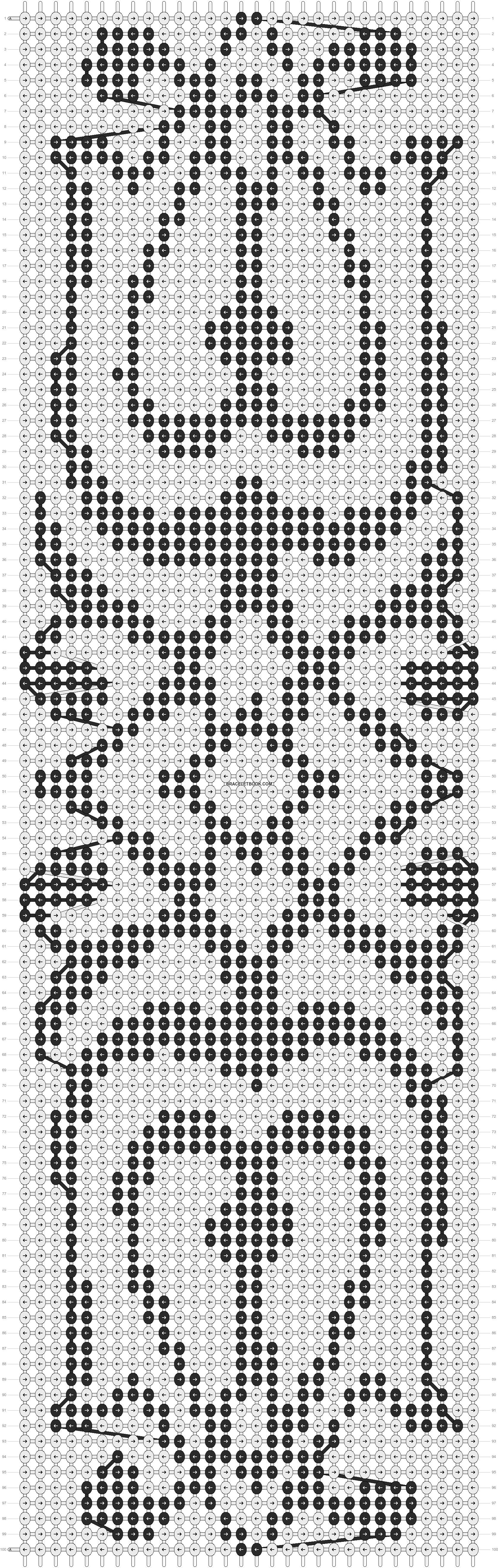 Alpha pattern #14584 pattern