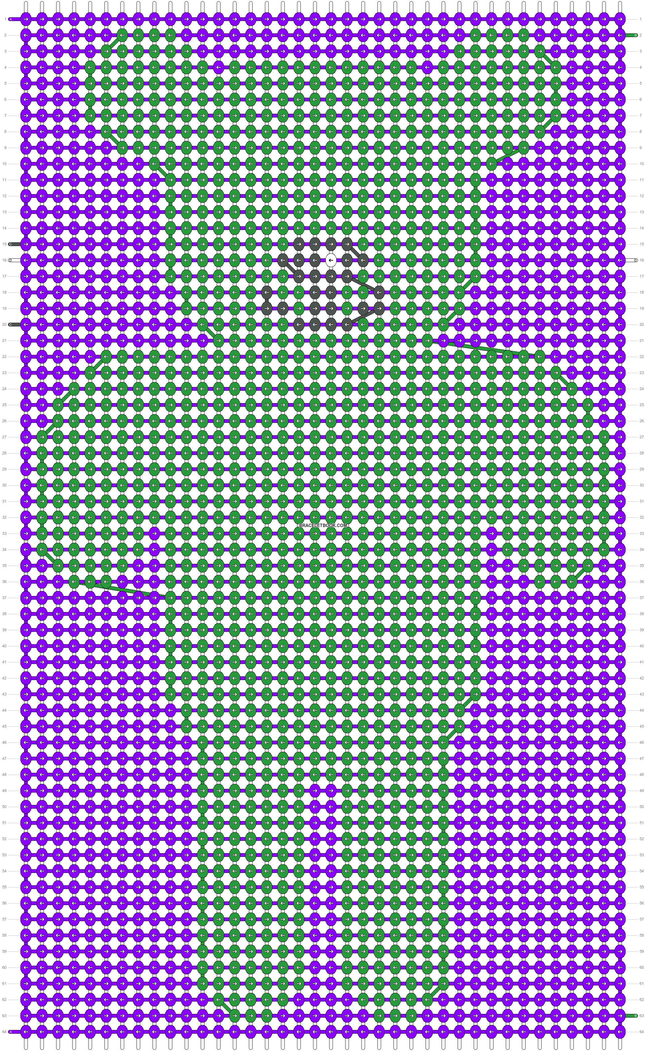 Alpha pattern #14627 pattern