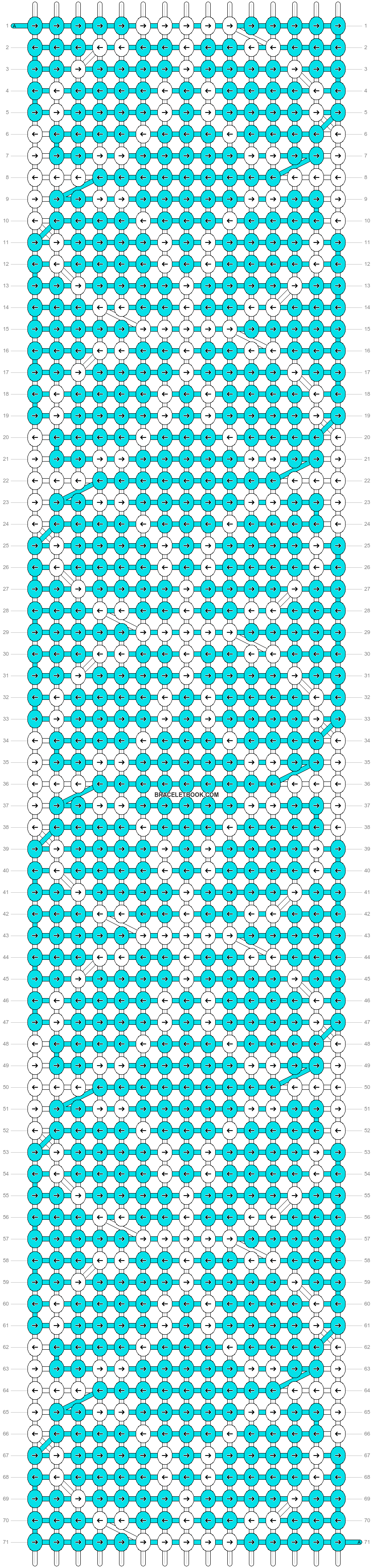 Alpha pattern #14996 pattern