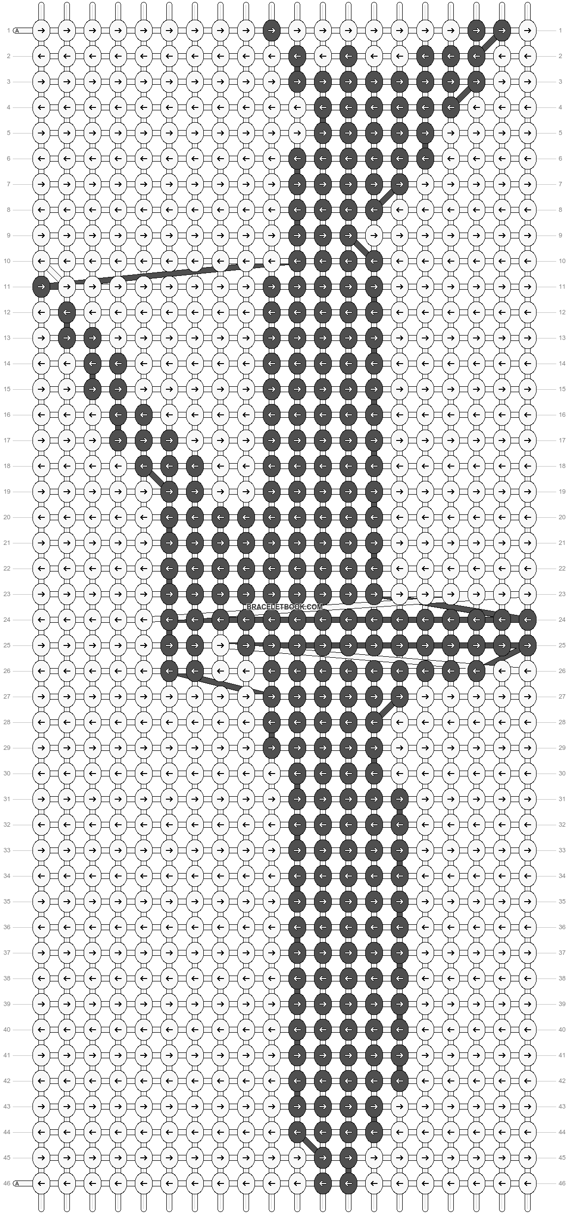 Alpha pattern #15197 pattern
