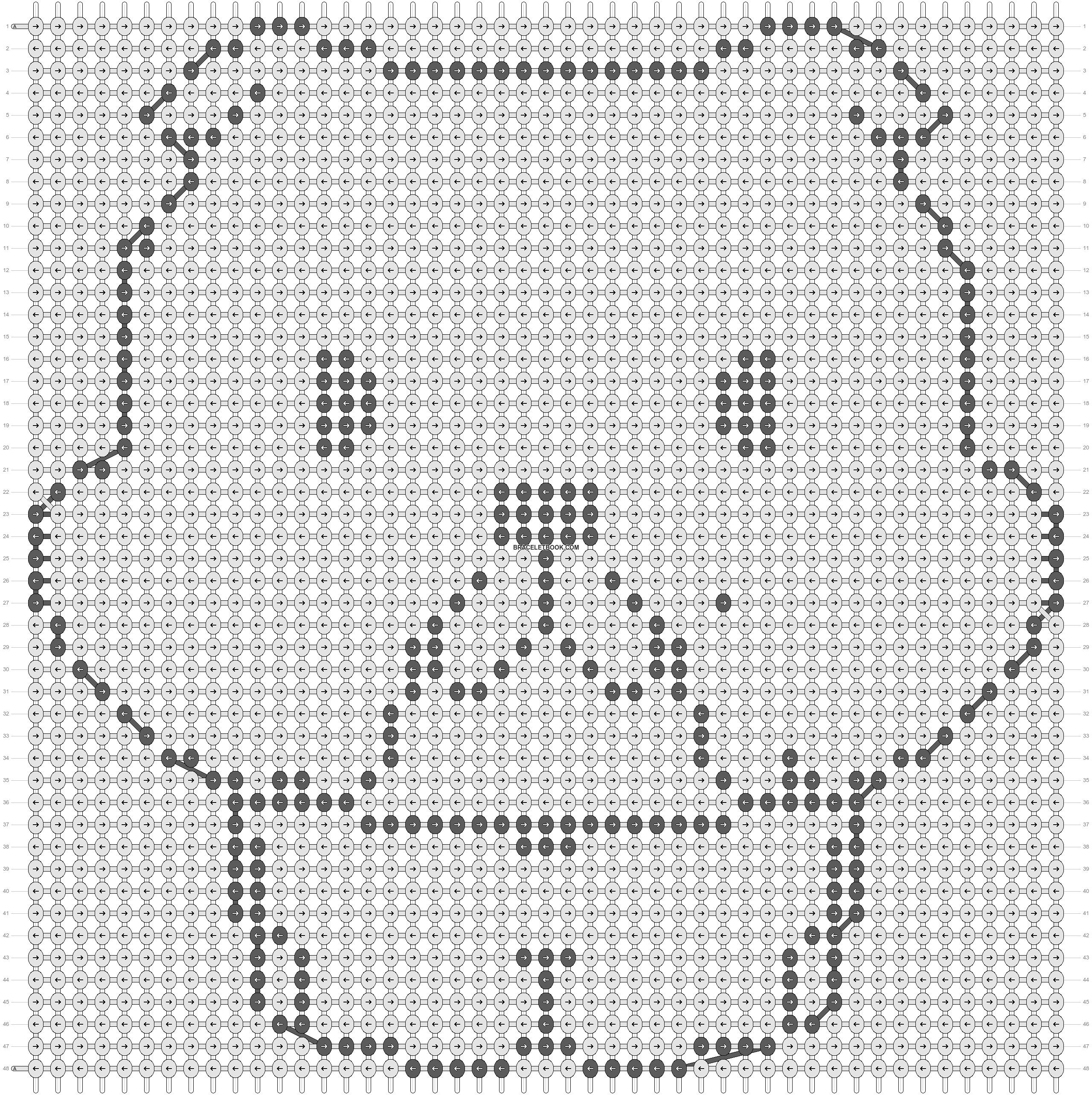 Alpha pattern #15586 pattern