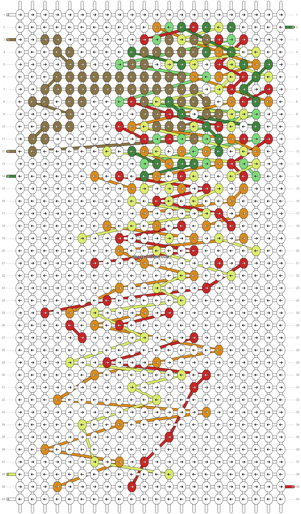 Alpha pattern #15622 pattern