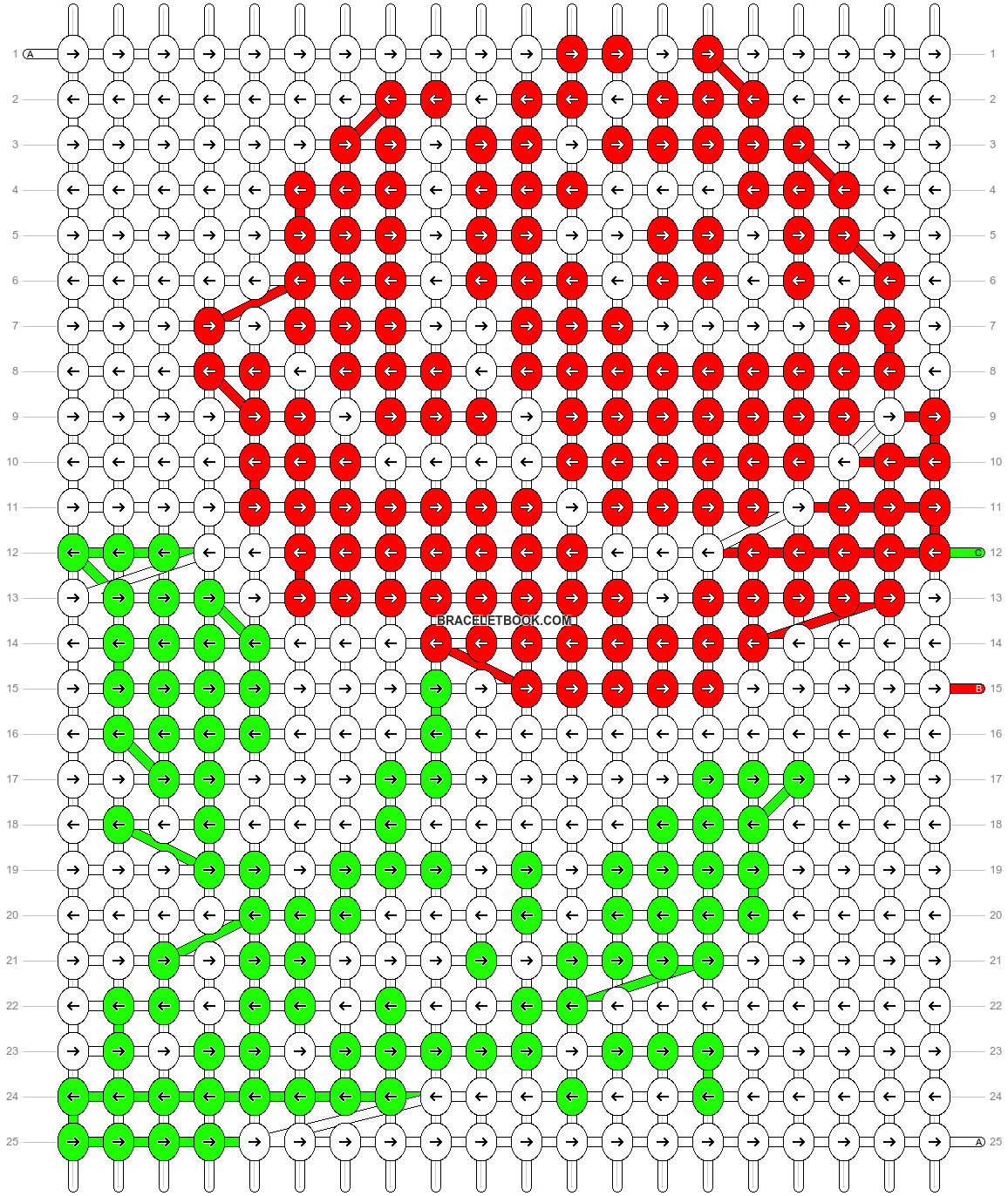 Alpha pattern #15675 pattern