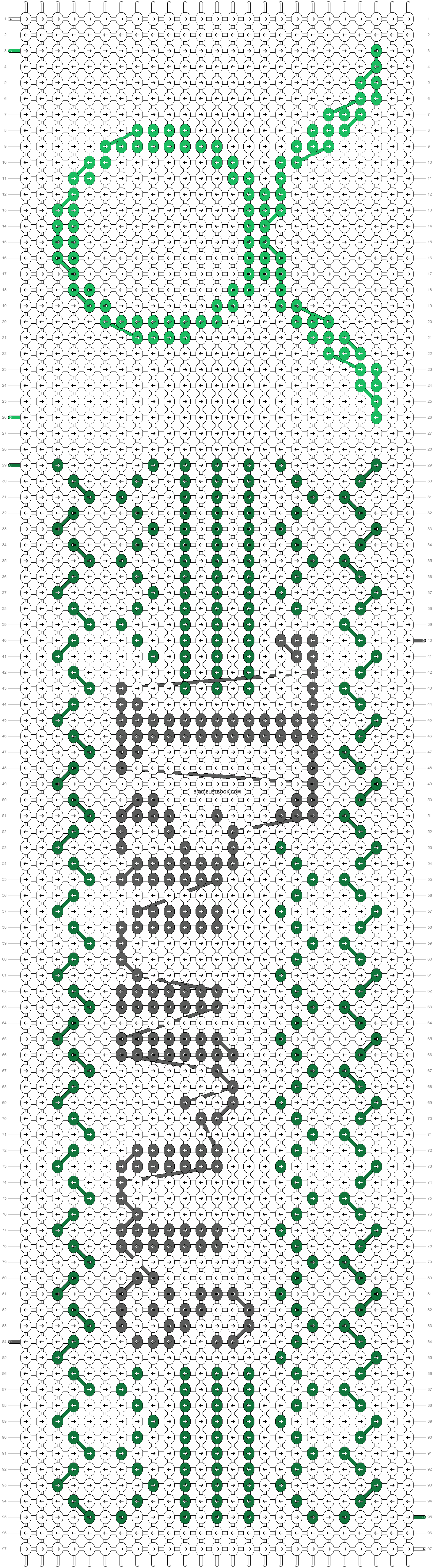 Alpha pattern #16406 pattern