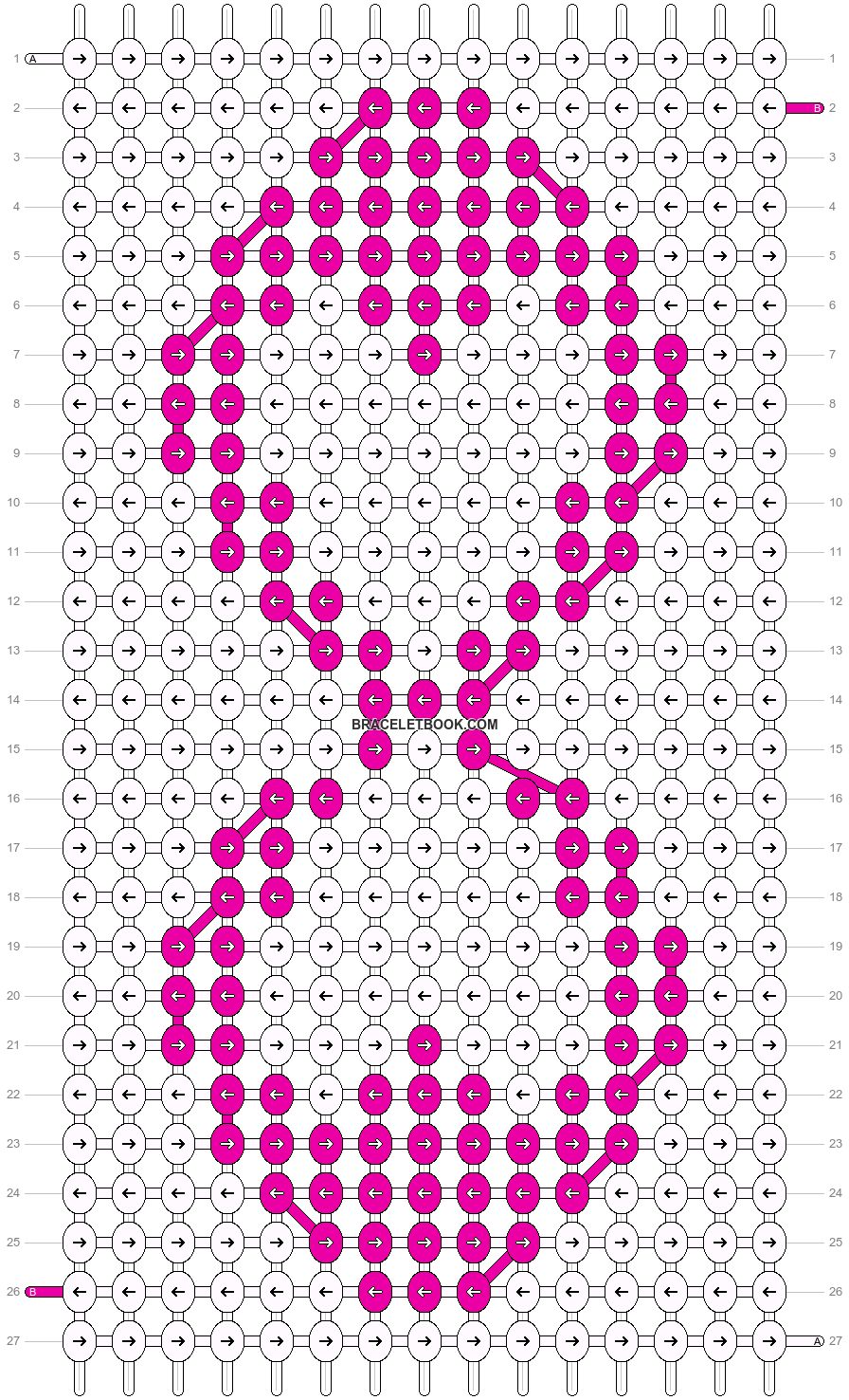 Alpha pattern #16745 pattern