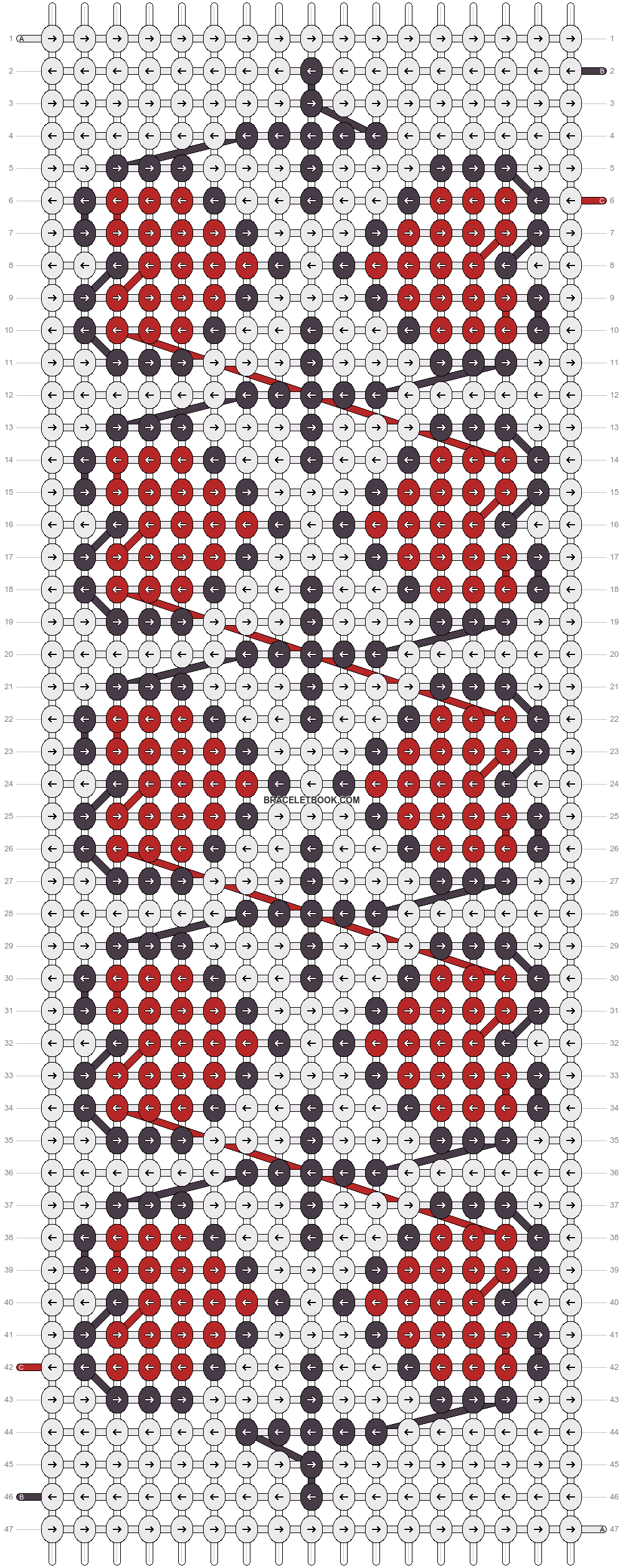 Alpha pattern #16944 pattern