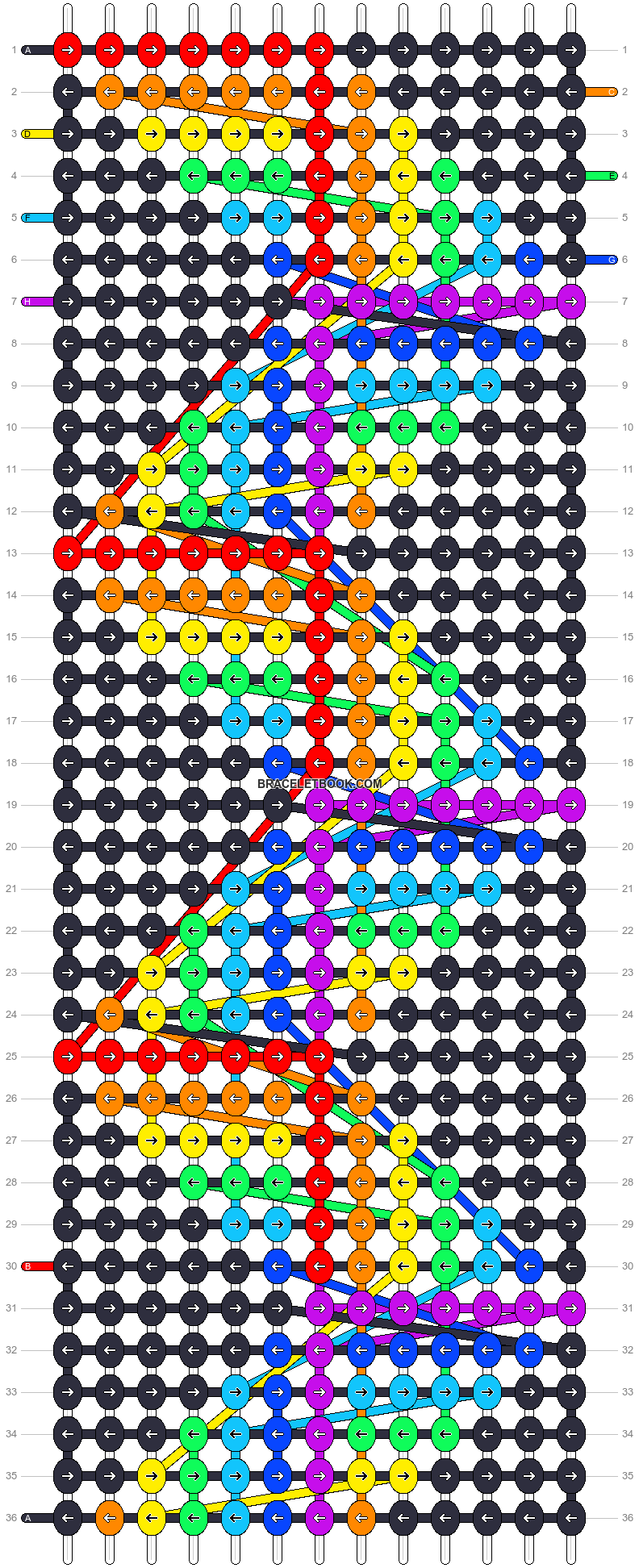 Alpha pattern #17097 pattern