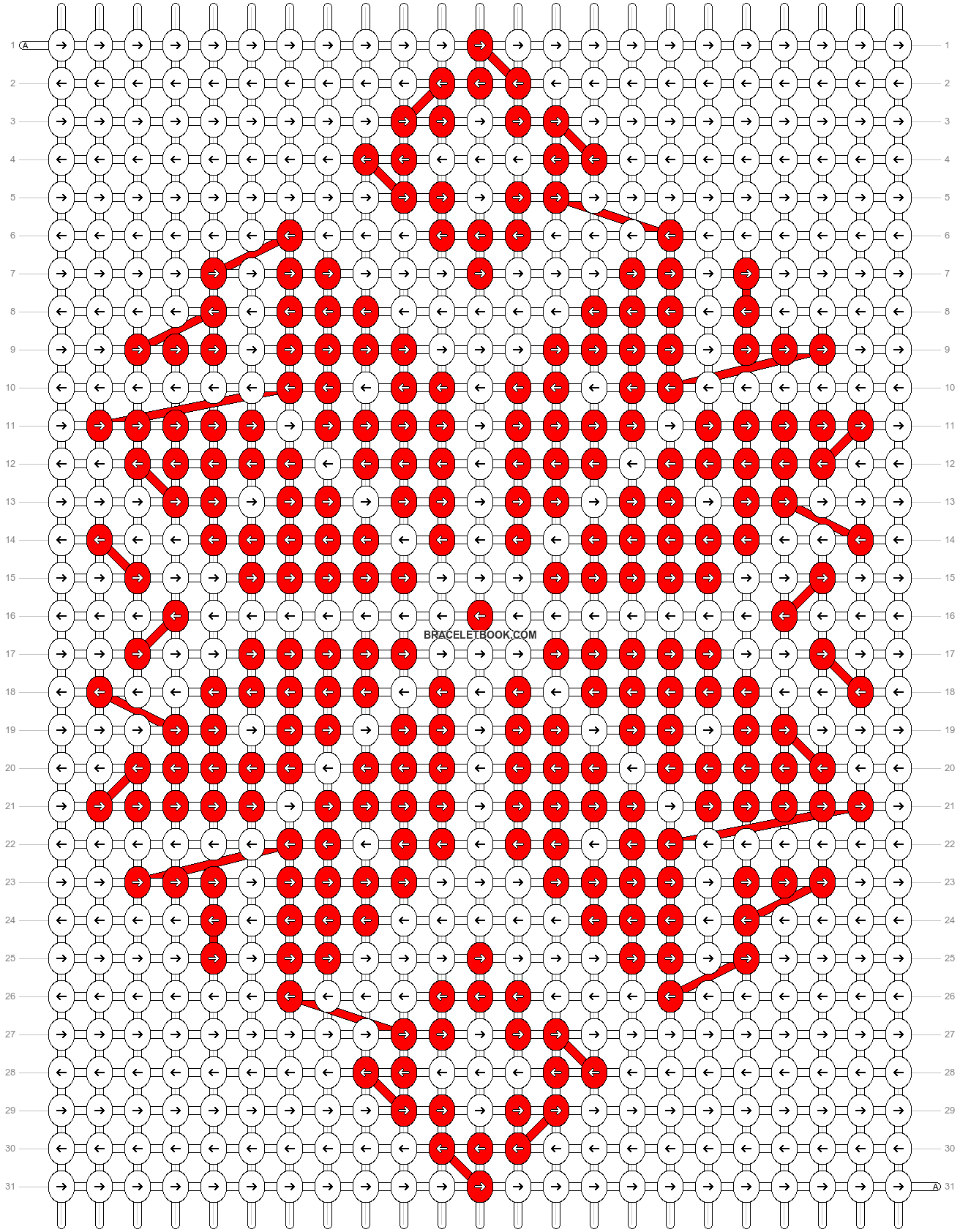 Alpha pattern #17176 pattern