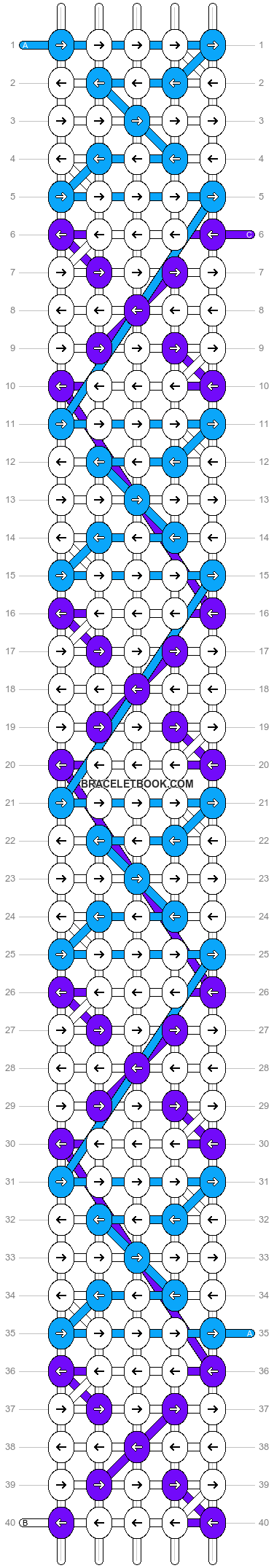 Alpha pattern #17372 pattern