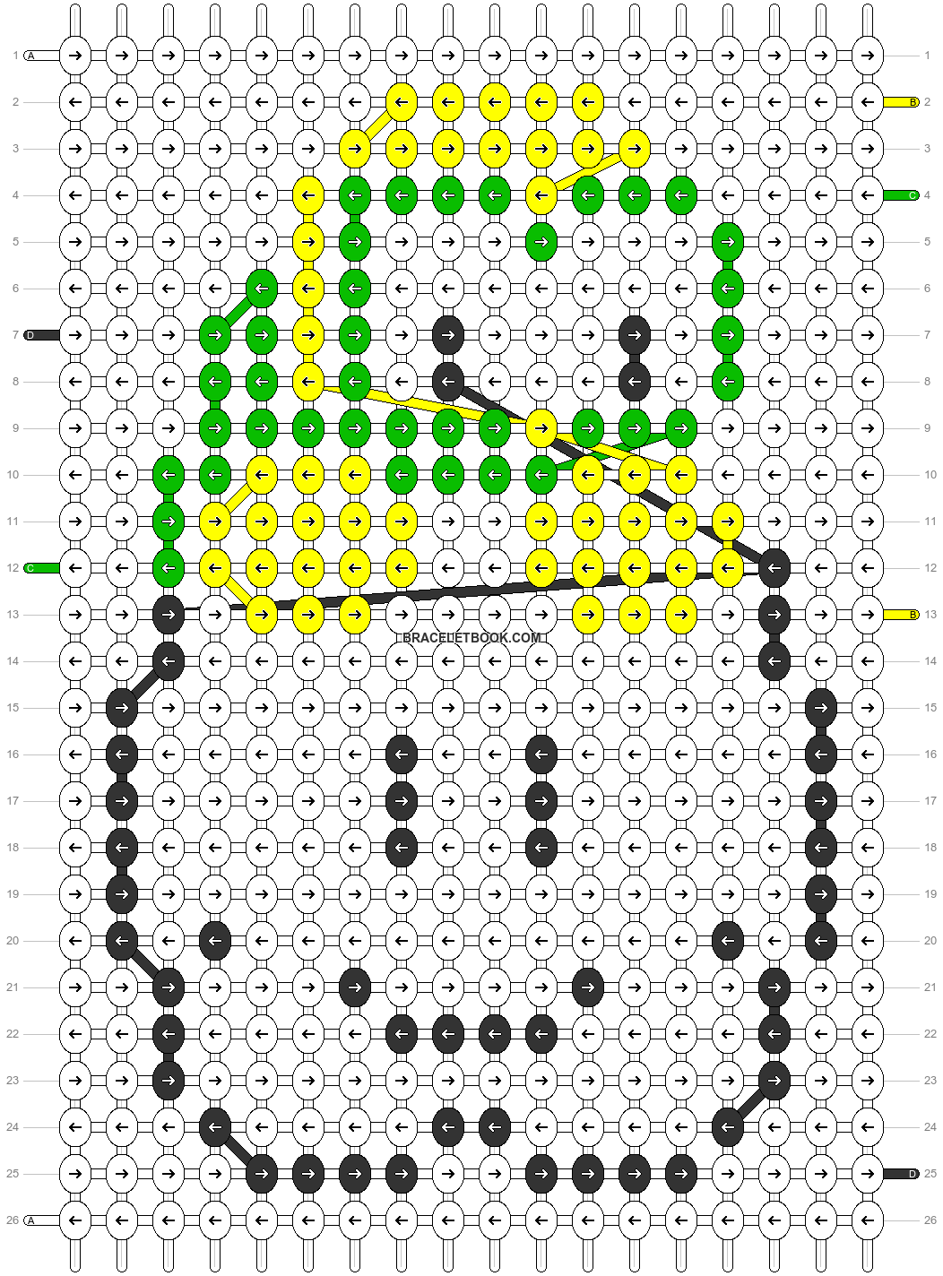 Alpha pattern #17918 pattern