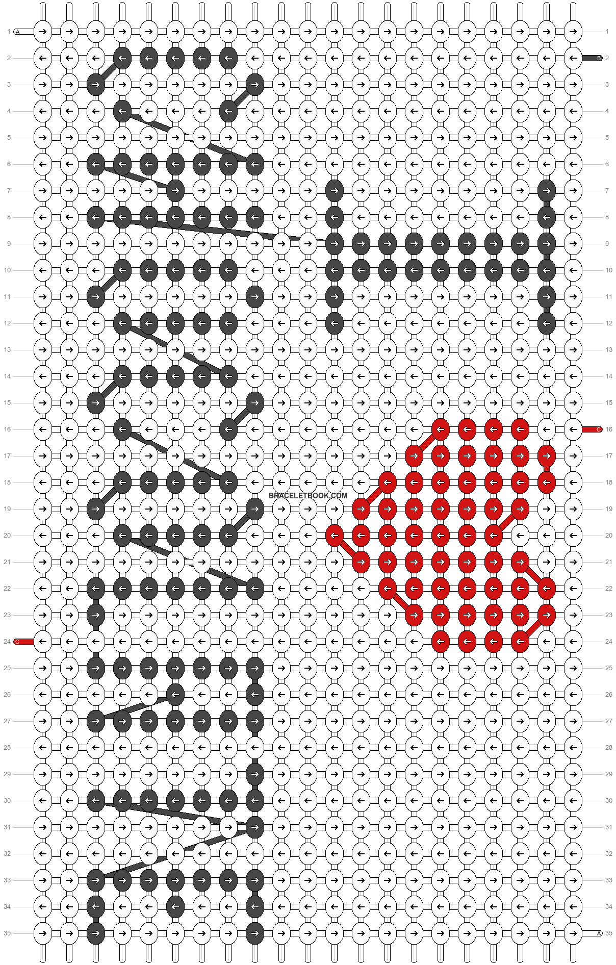 Alpha pattern #17926 pattern