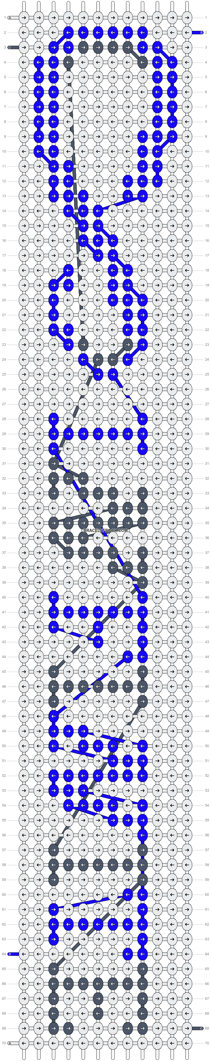 Alpha pattern #18047 pattern