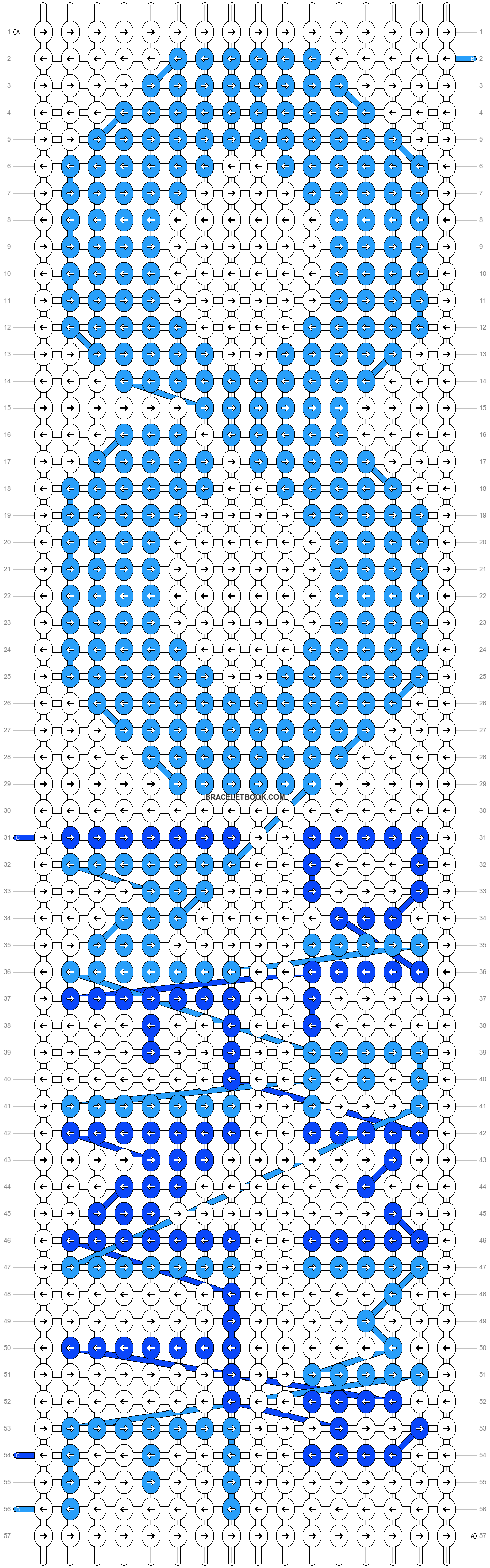 Alpha pattern #18100 pattern
