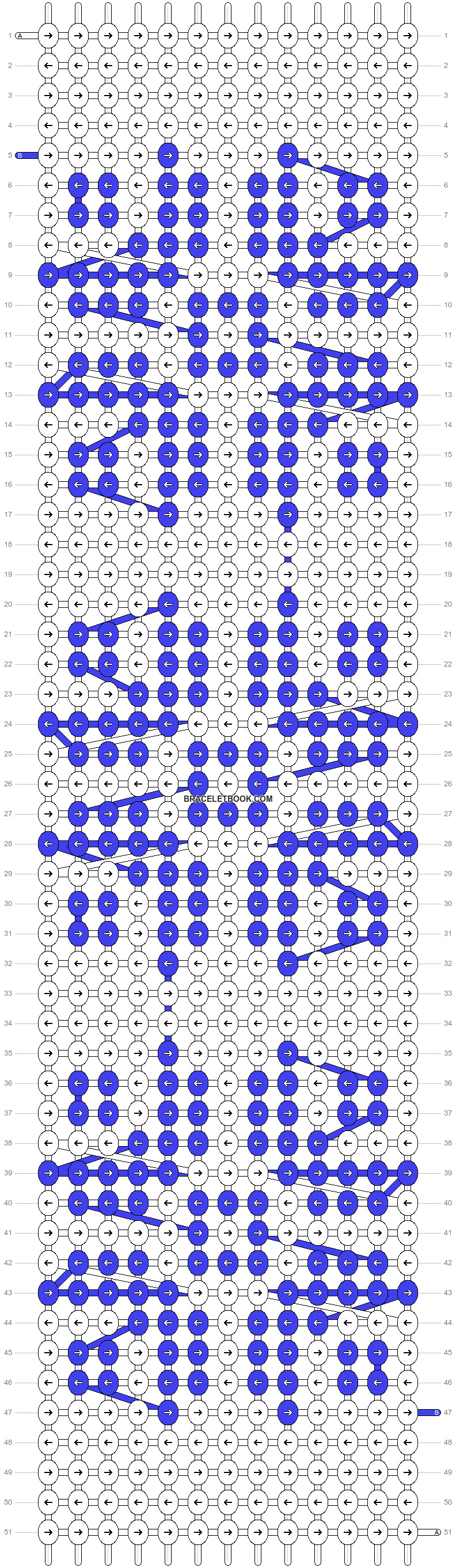 Alpha pattern #18126 pattern
