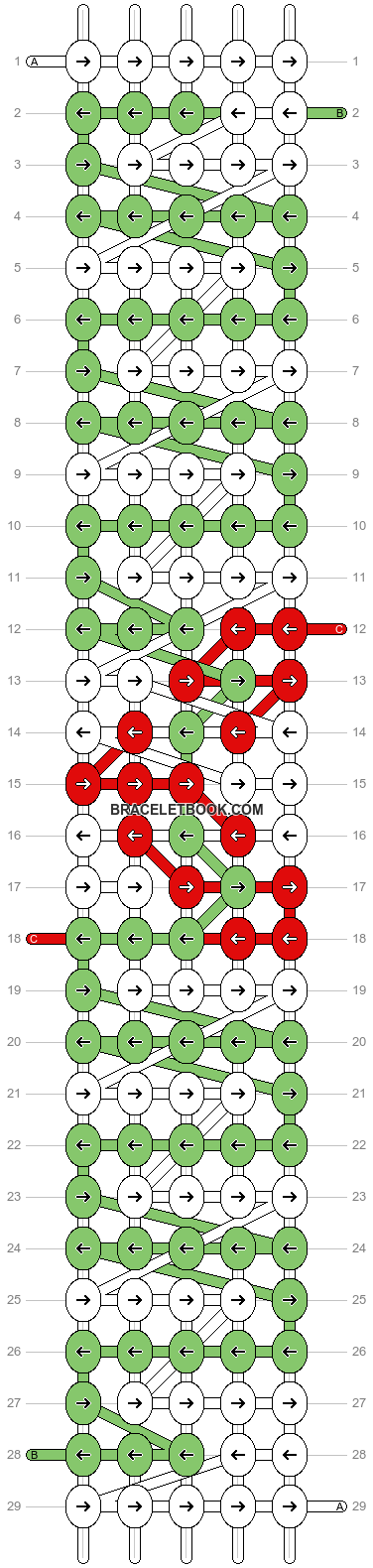 Alpha pattern #18155 pattern