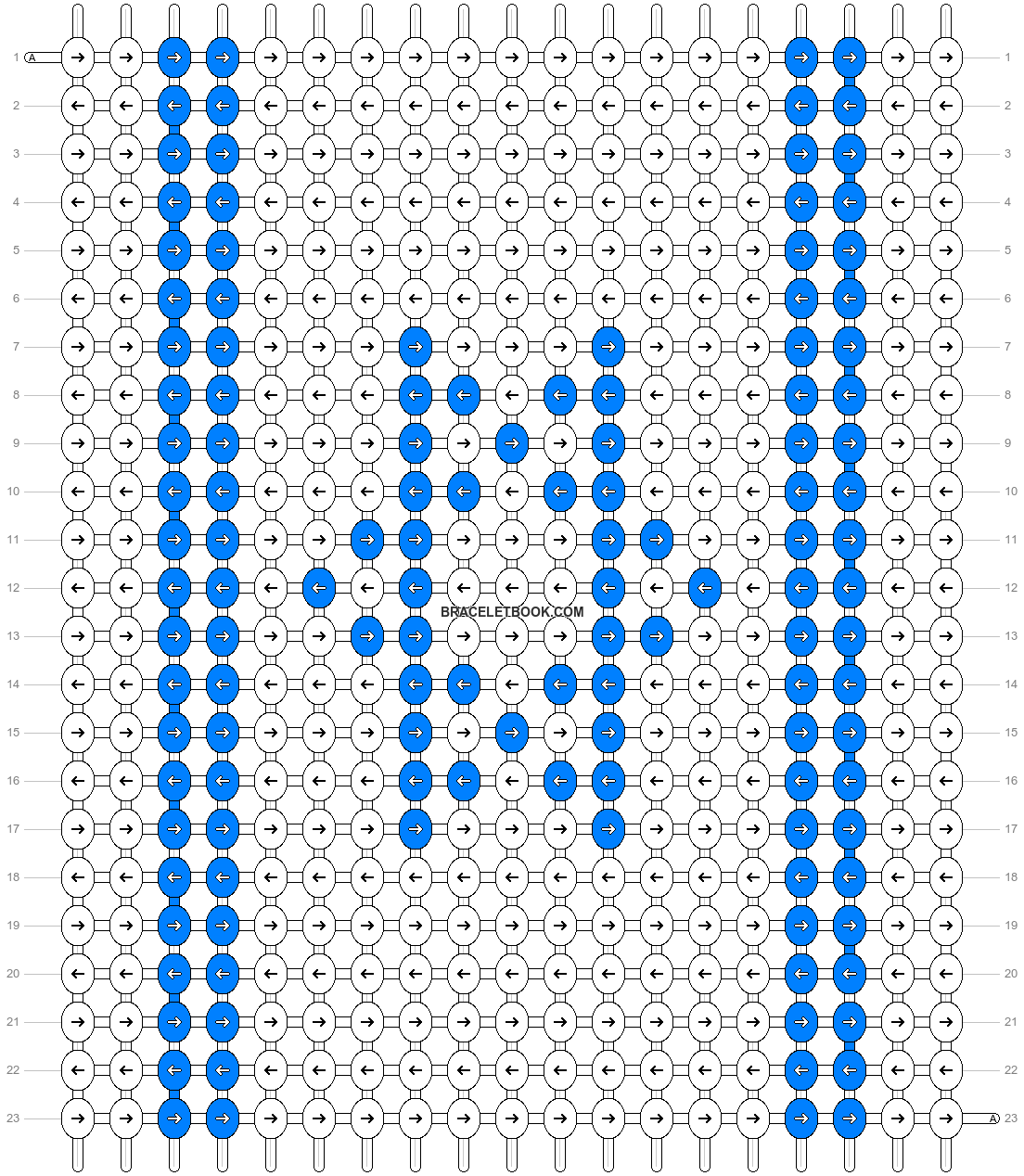 Alpha pattern #18210 pattern