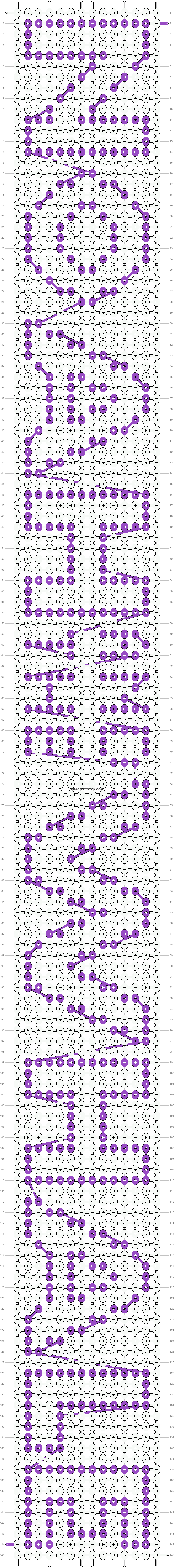 Alpha pattern #18264 pattern