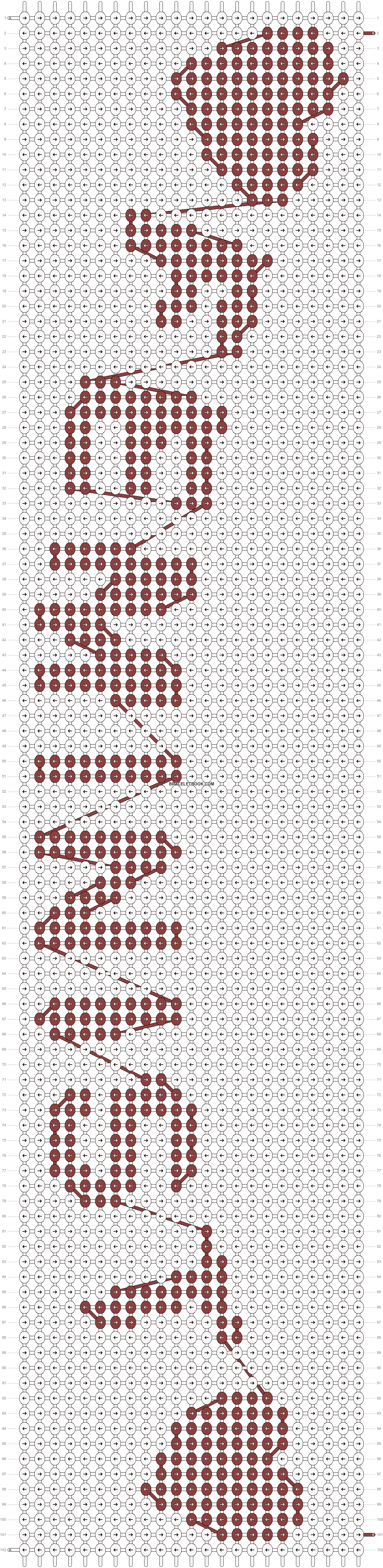 Alpha pattern #18267 pattern