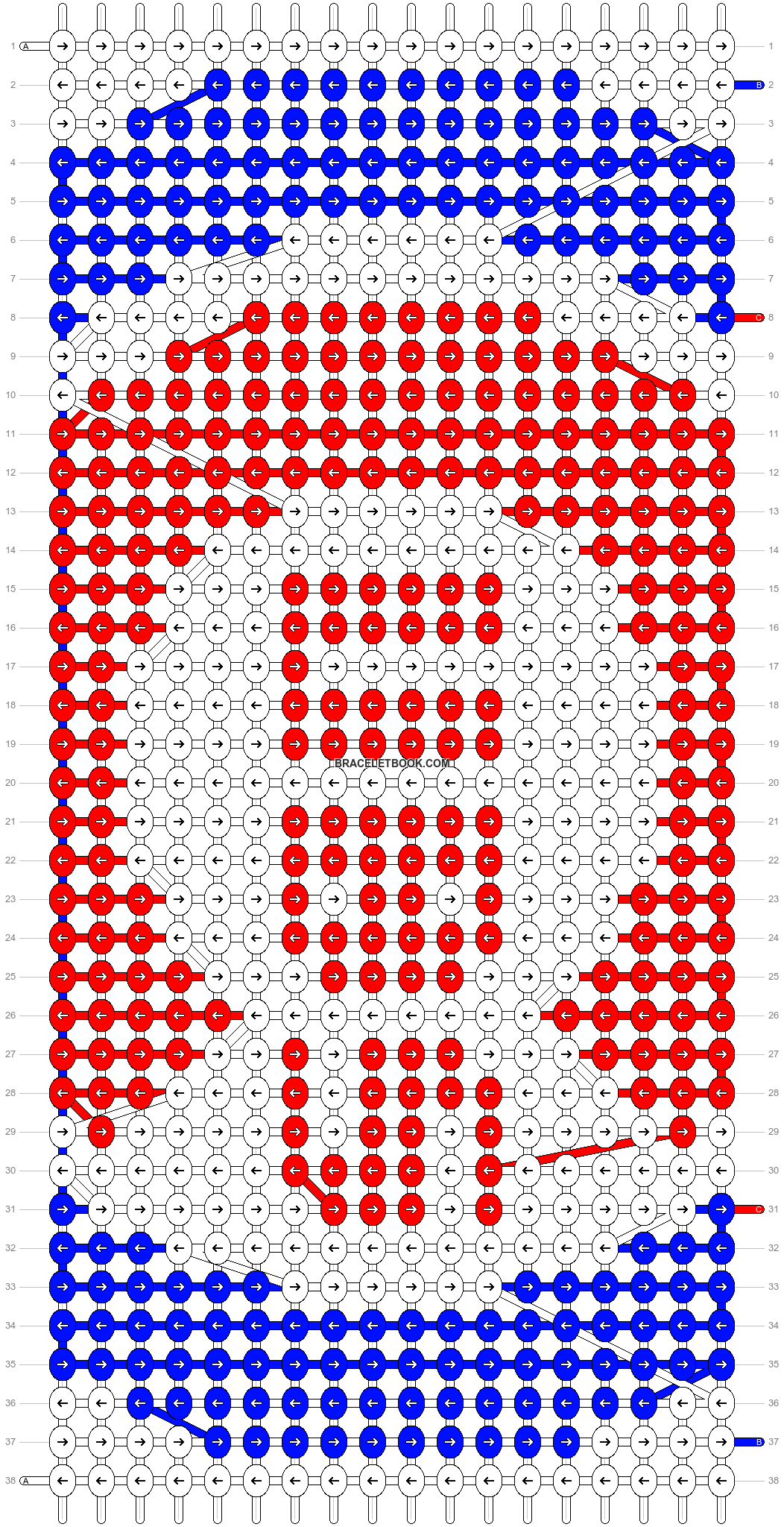 Alpha pattern #18291 pattern