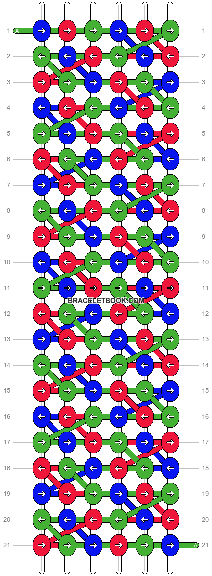 Alpha pattern #18314 pattern