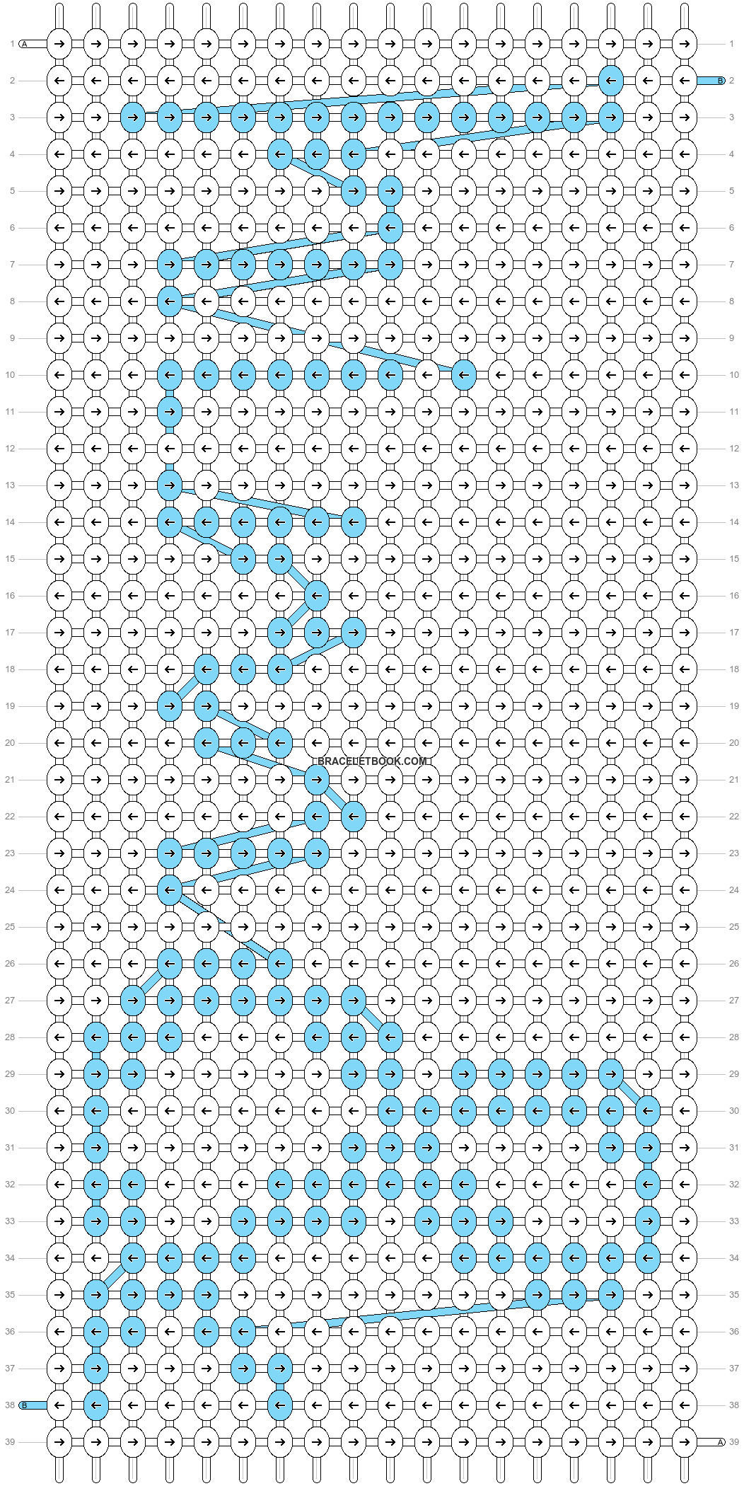 Alpha pattern #18316 pattern