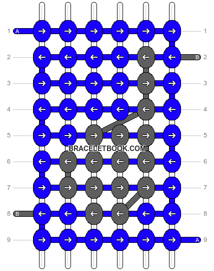 Alpha pattern #18443 pattern