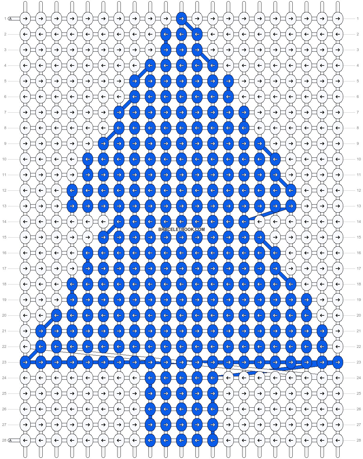 Alpha pattern #18517 pattern